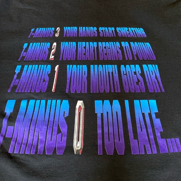 VTG Disney Space Mountain T Shirt - Picture 5 of 10